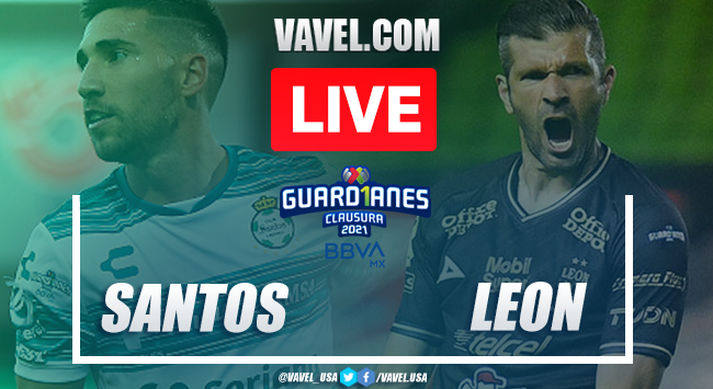 Goals and highlights: Santos
Laguna 1-2 León on Guard1anes 2021 Liga MX Goals and highlights: Santos
Laguna 1-2 León on Guard1anes 2021 Liga MX
