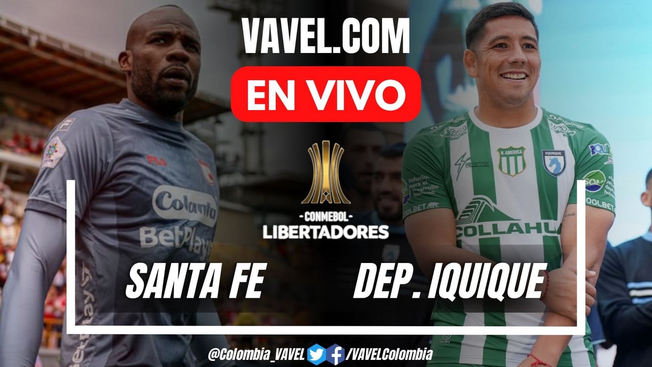 Resumen y goles: Santa Fe (1) 2-1 (2) Deportes Iquique en Copa ...