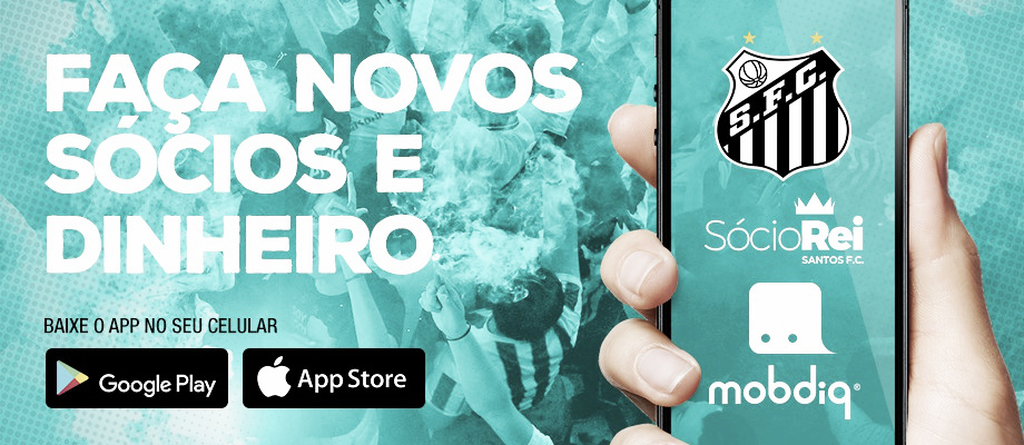 Santos anuncia parceria com aplicativo de marketing Santos anuncia parceria com aplicativo de marketing