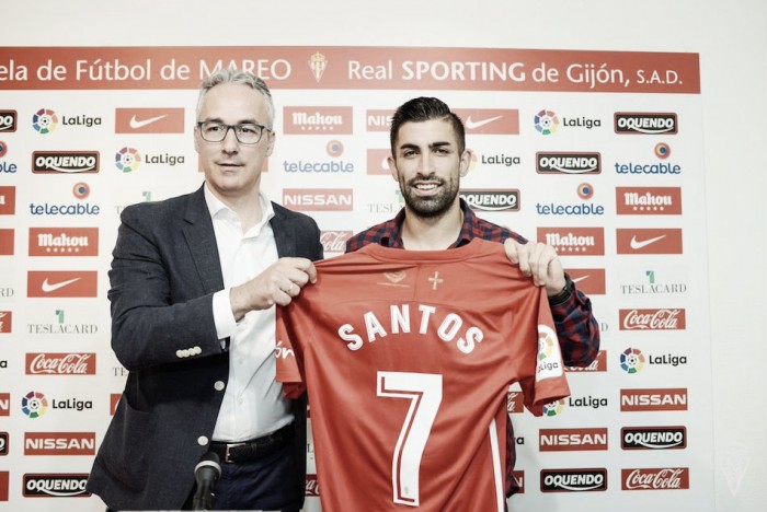 Santos ya es jugador del Sporting