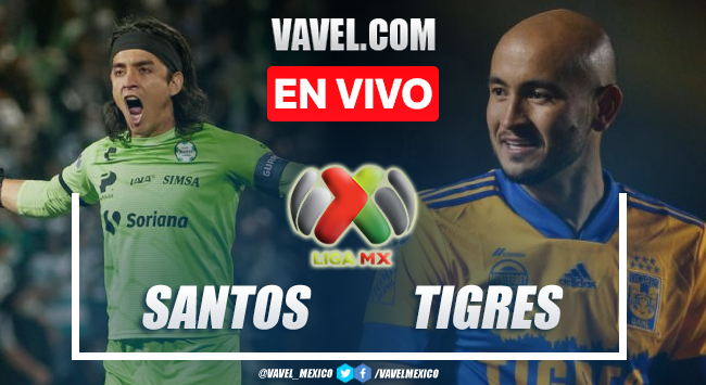 Goles y resumen del Santos 1-1 Tigres en Liga MX 2022