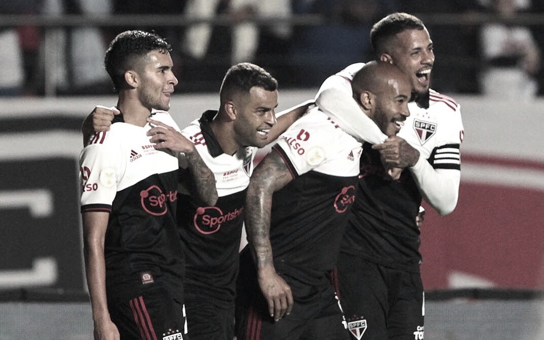 São Paulo resolve no primeiro tempo contra Avaí e vai com moral para final da Sul-Americana