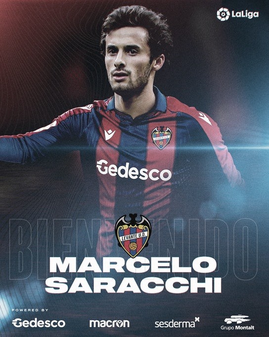 Marcelo Saracchi, nuevo jugador del Levante