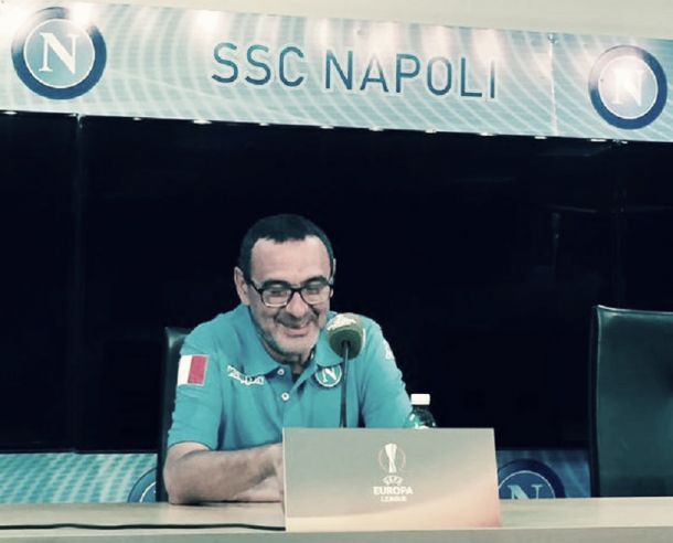 Sarri: "In campo con l'obiettivo di chiudere la qualificazione e conqusitare il primato"