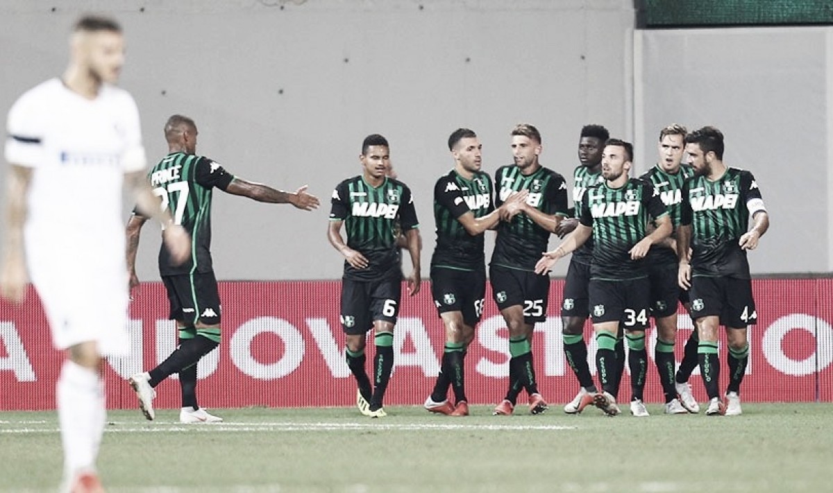 Berardi faz de pênalti e Sassuolo bate Internazionale na rodada de abertura da Serie A