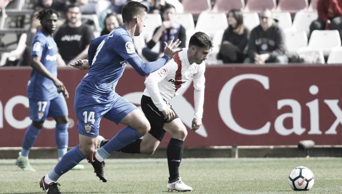 Sevilla Atlético - UD Almería: puntuaciones del Sevilla Atlético, jornada 27 de LaLiga 1|2|3