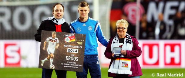 Toni Kroos, mejor futbolista alemán de 2014