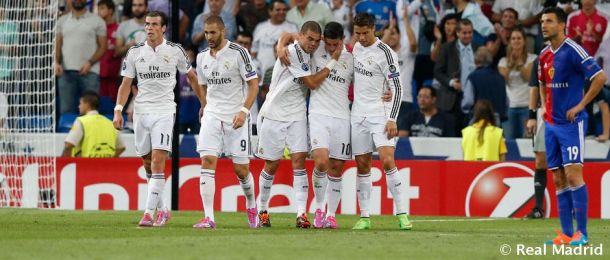 Real Madrid - Basilea: puntuaciones del Real Madrid, primera jornada de la UEFA Champions League