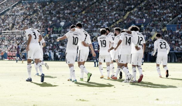 El Real Madrid ahoga al Levante en el fondo del mar