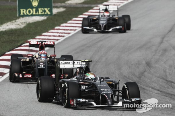 Lotus y Sauber coinciden en los fallos de sus monoplazas de 2014