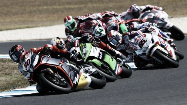Resultado Segunda carrera de Superbikes del GP de Aragón 2014