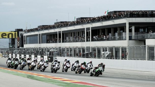 Resultado Clasificación de Superbikes del GP de Aragón