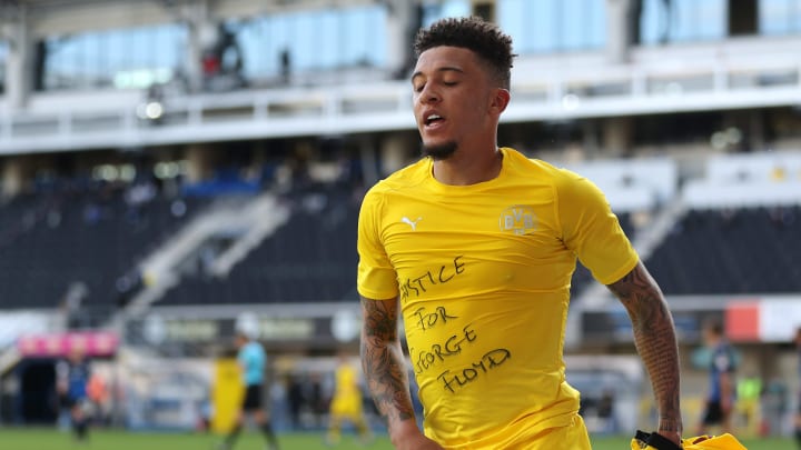 Jadon Sancho leads Borussia Dortmund attack to win over SC Paderborn