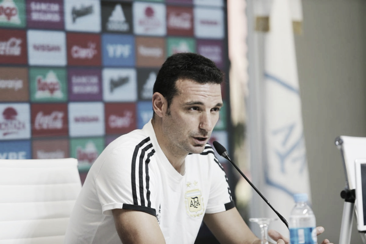Scaloni confirmó el equipo para el primer choque ante México Scaloni confirmó el equipo para el primer choque ante México