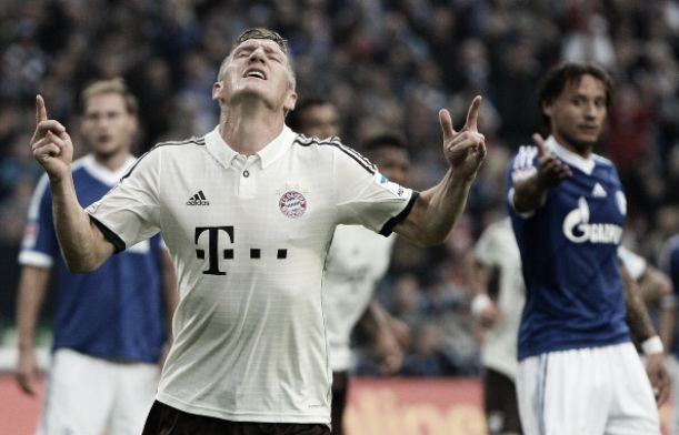 Resultado Schalke 04 - Bayern de Múnich en la Bundesliga 2014 (1-1)