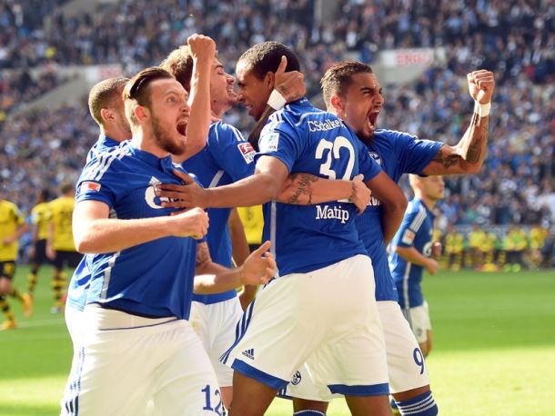 Schalke 04 2-1 Borussia Dortmund: Schalke steal spoils in entertaining Revierderby