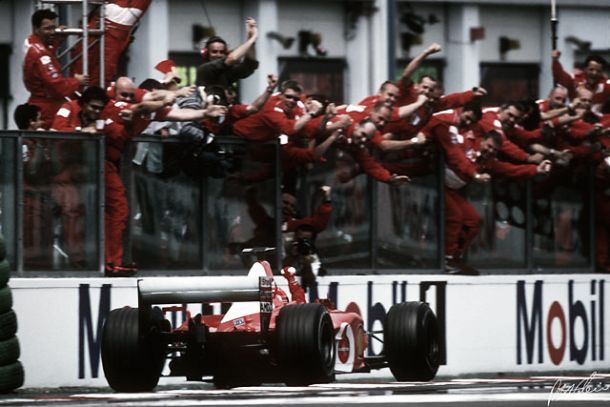 El día que Schumacher igualó un récord de otra dimensión