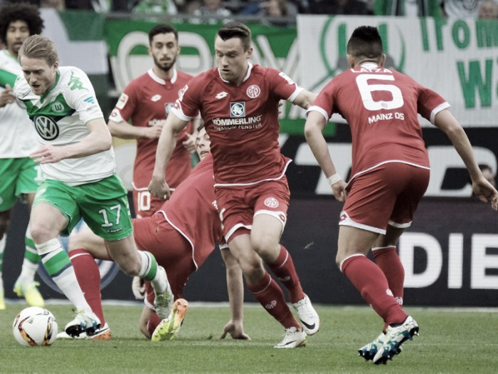 VfL Wolfsburg 1-1 Mainz 05: Enthralling match ends in draw