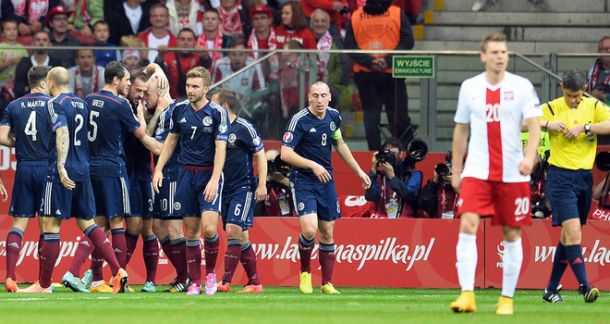 Poland 2 - 2 Scotland: Back and forth contest in Warsaw ends in draw