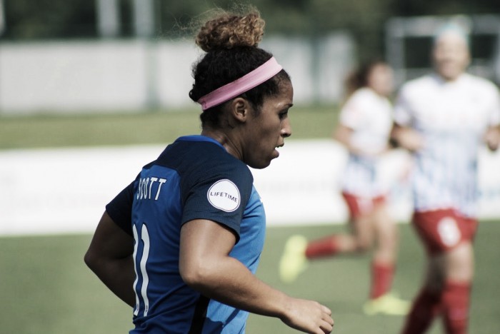 Desiree Scott commits to playing for the Utah Royals FC