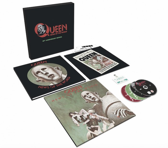 Queen celebra 40º aniversário do álbum "News of the World" com lançamento de edição especial