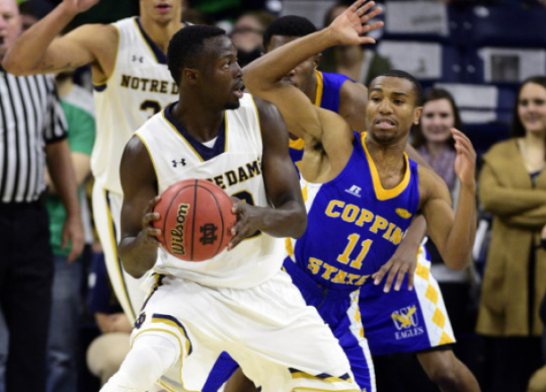 Notre Dame Dominates Coppin State