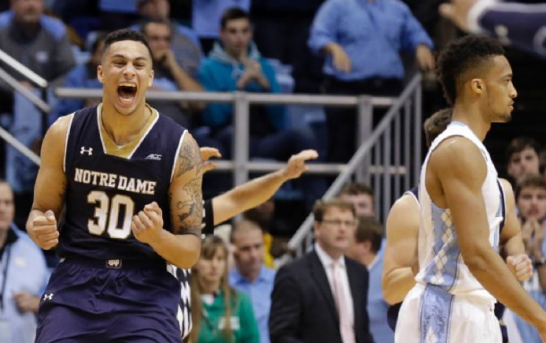 Notre Dame Beats North Carolina 71 To 70