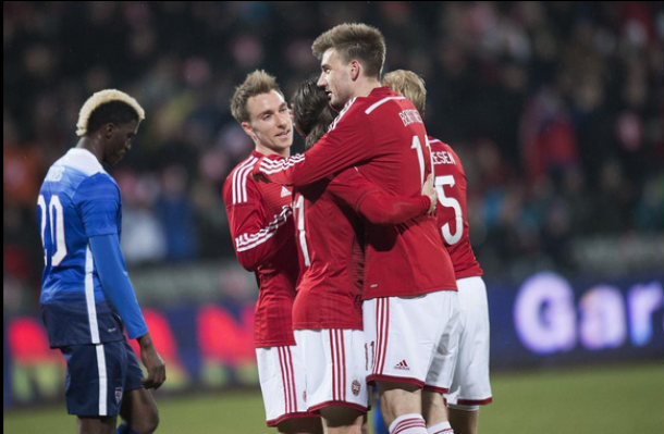 Denmark 3-2 United States: Nicklas Bendtner Hat Trick Tumbles Unlucky United States