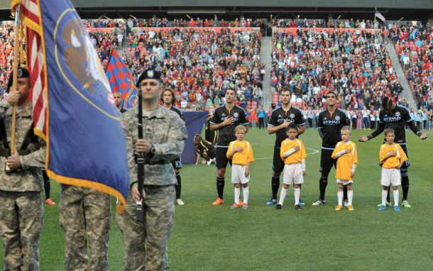 New York City FC Host Houston Dynamo At Yankee Stadium