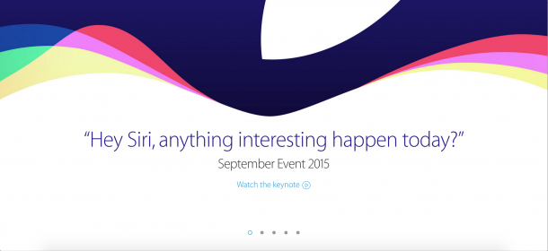 Apple September 2015 Keynote Synopsis