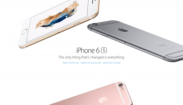Apple Introduces New iPhone 6s, 6s Plus