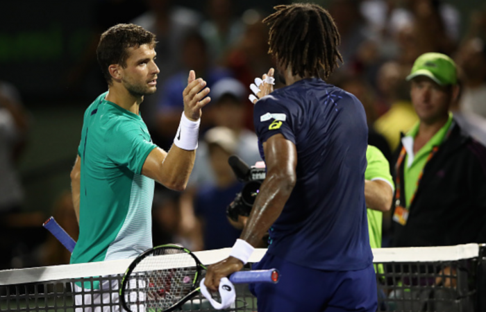 ATP Miami: Gael Monfils Pushes Through In Back And Forth Three Set Battle Against Grigor Dimitrov