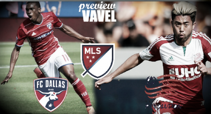 New England Revolution host FC Dallas looking to jump back into playoff picture