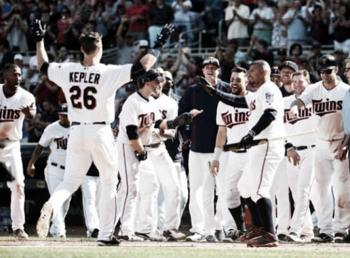 Minnesota Twins' Max Kepler hits walk-off HR in 10th inning to knock off Boston Red Sox, 7-4