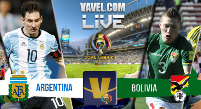 Score Argentina vs Bolivia in Copa America Centenario (3-0 ...