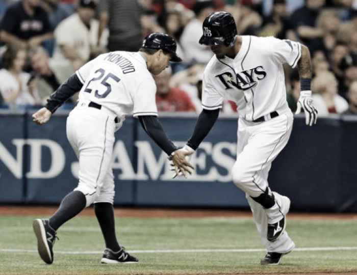 Tampa Bay Rays break 11-game skid with 13-7 win over Boston Red Sox