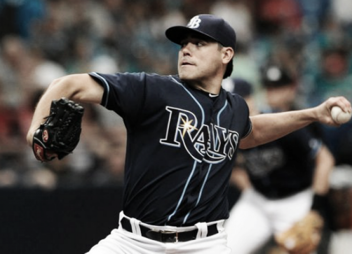 Matt Moore pitches shutout in Tampa Bay Rays' 4-0 win over Boston Red Sox
