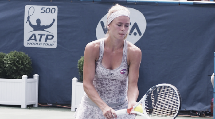 WTA Citi Open: Camila Giorgi picks up her first win over Eugenie Bouchard