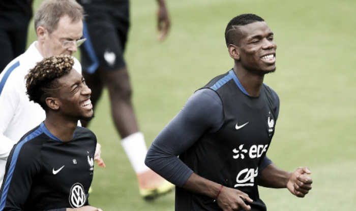 Paul Pogba receives high praise from France teammate Kingsley Coman