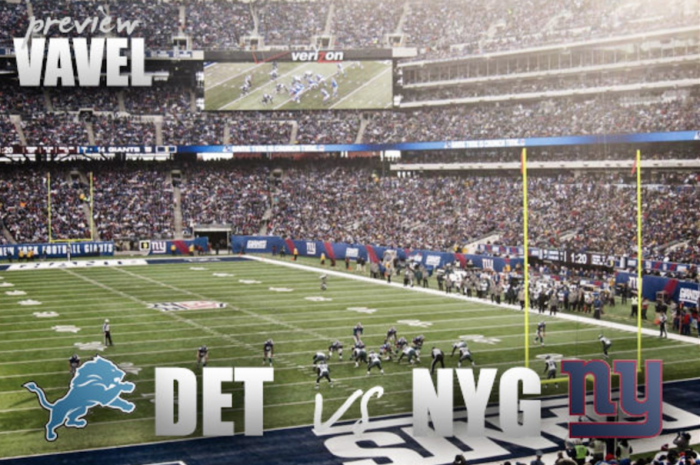 Detroit Lions vs New York Giants preview: Giants continue playoff push