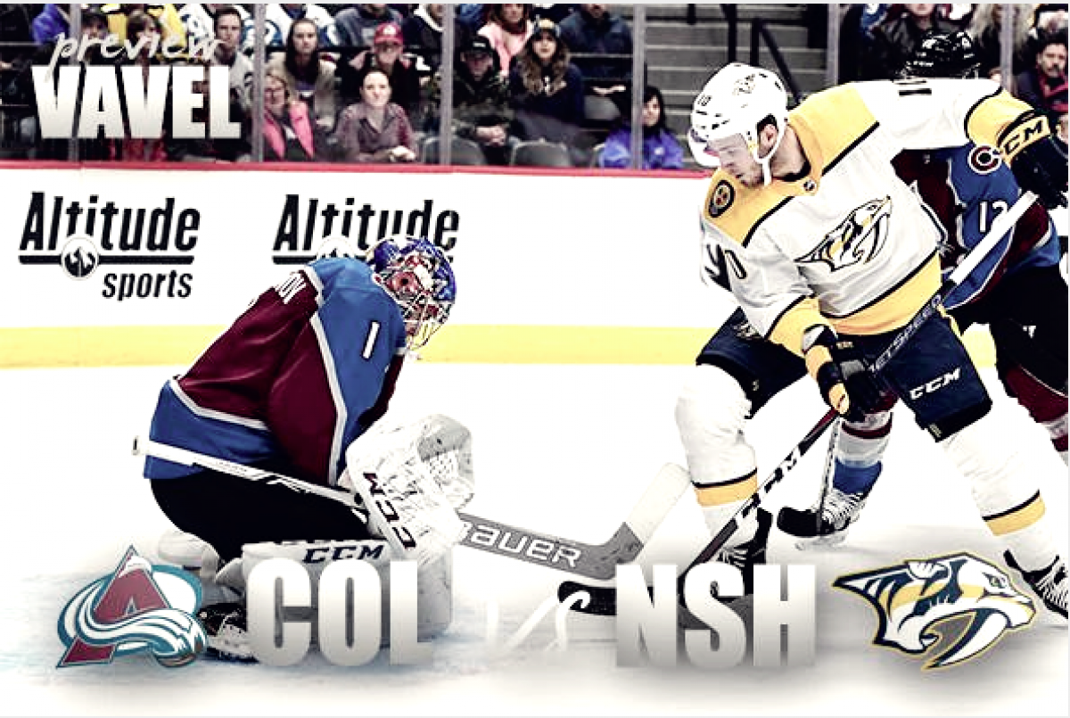 Colorado Avalanche vs Nashville Predators playoff preview