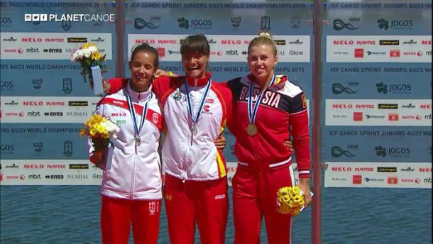 La piragüista Sara Ouzande gana la medalla de plata en el Campeonato del Mundo Sub-23