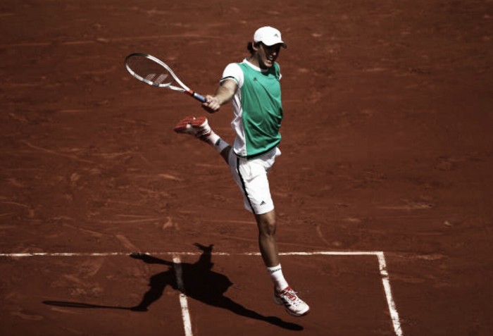 French Open: Impressive Dominic Thiem into the third round with victory over Simone Bolelli