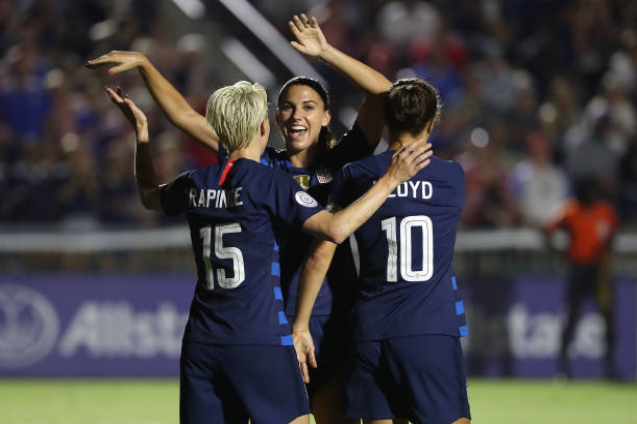 USA 6 - 0 Mexico: Braces for Megan Rapinoe and Alex Morgan as the USWNT picks up three points