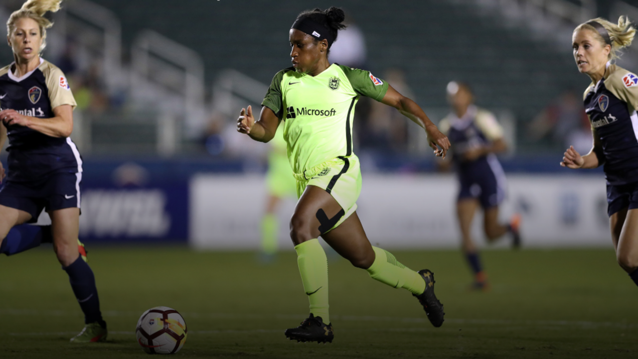 Jasmyne Spencer and Morgan Andrews re-sign with Seattle Reign FC