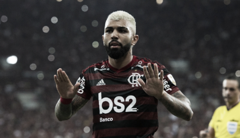 Gabigol mantém cautela ao dizer que ainda ‘tem mais um jogo’ e foca na sequência do Flamengo