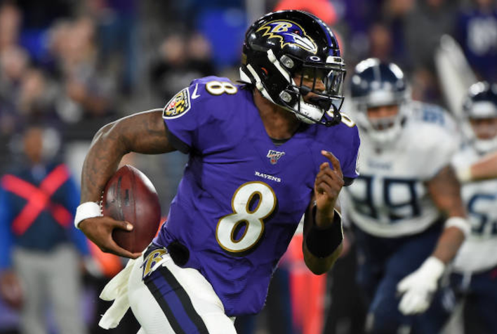 Lamar Jackson unanimously voted NFL's Most Valuable Player at NFL Honours ceremony