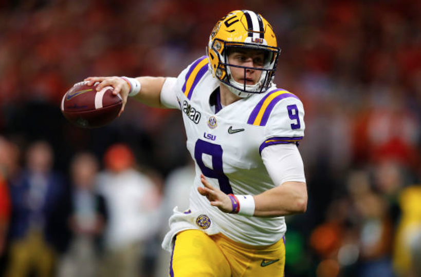 Cincinnati Bengals select QB Joe Burrow with first overall pick of the 2020 NFL Draft