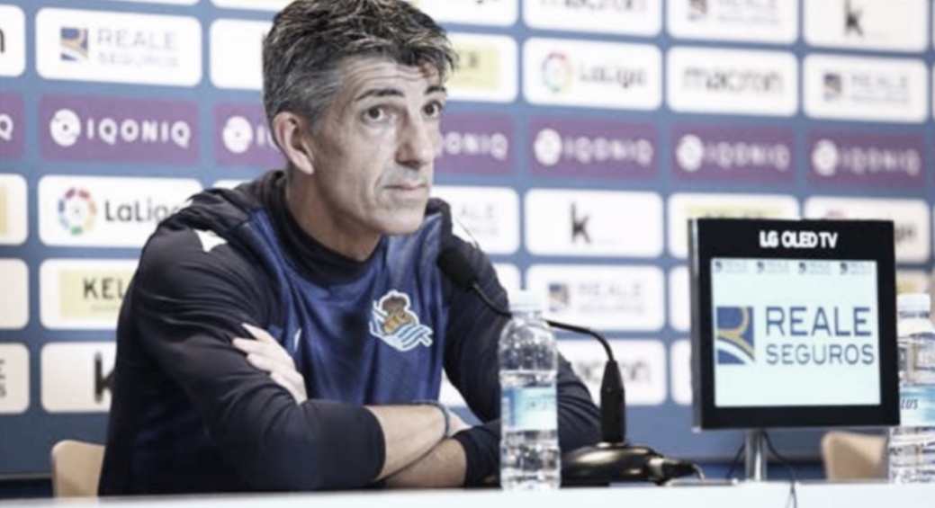 Imanol Alguacil: "Un reto tremendo, terrible." Imanol Alguacil: "Un reto tremendo, terrible."