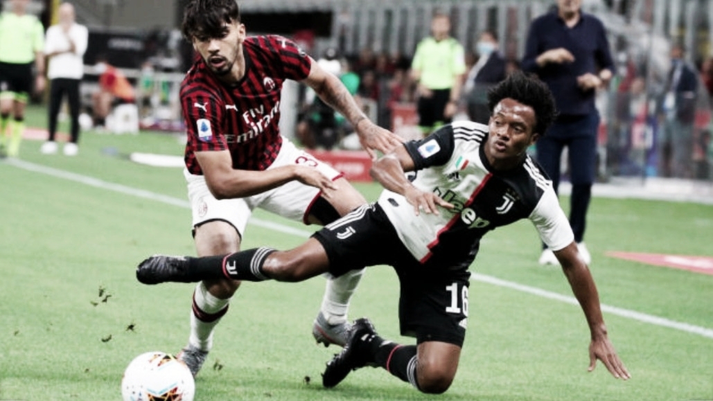Derrota de Juventus con Cuadrado en cancha Derrota de Juventus con Cuadrado en cancha